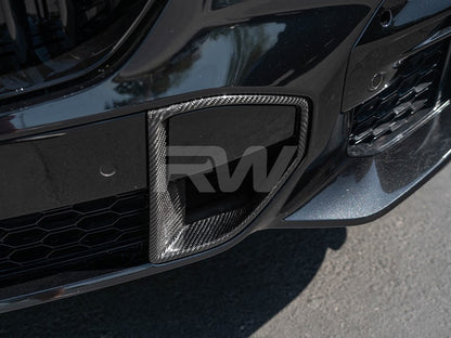 RW Carbon BMW G05 X5 Carbon Fiber Front Brake Duct Trims-Exterior-Silicon Valley Bimmer