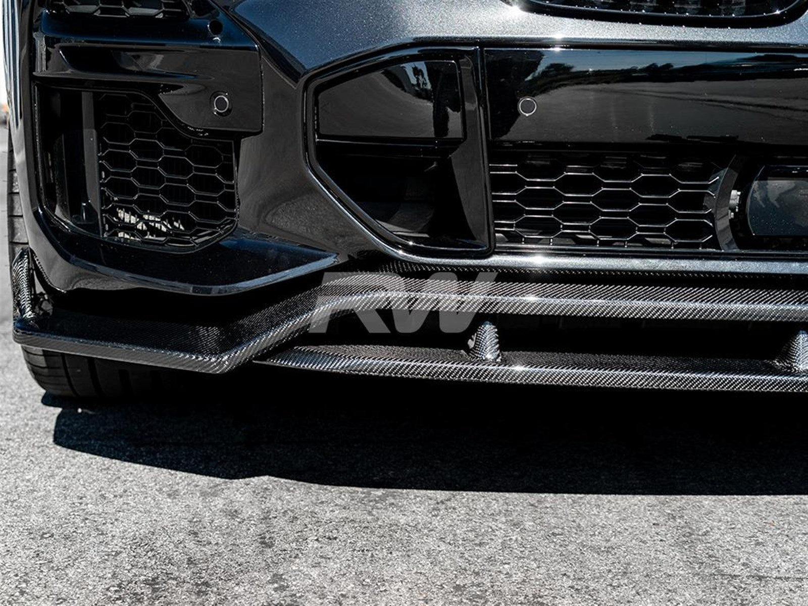 RW Carbon BMW G05 X5 Carbon Fiber Front Lip Spoiler-Exterior-Silicon Valley Bimmer