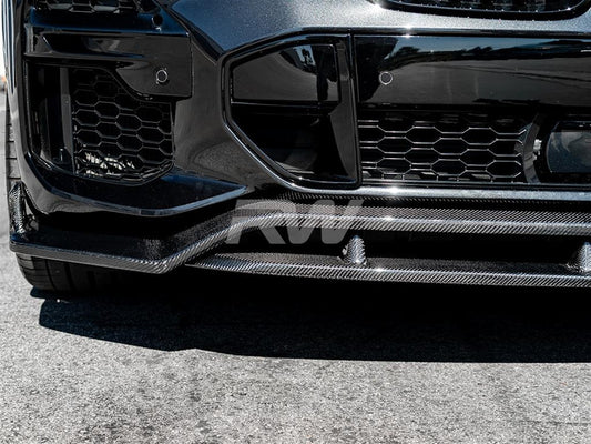 RW Carbon BMW G05 X5 Carbon Fiber Front Lip Spoiler-Exterior-Silicon Valley Bimmer