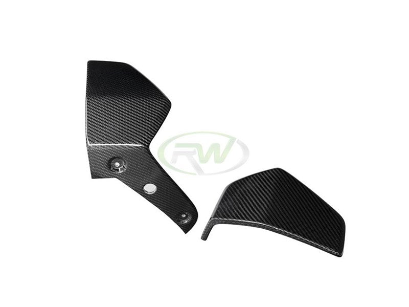RW Carbon BMW G05 X5 Carbon Fiber Front Winglets-Exterior-Silicon Valley Bimmer