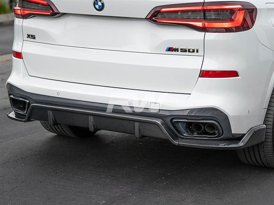 RW Carbon BMW G05 X5 DTM Style Carbon Fiber Diffuser-Exterior-Silicon Valley Bimmer