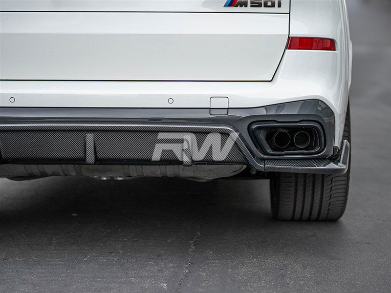 RW Carbon BMW G05 X5 DTM Style Carbon Fiber Diffuser-Exterior-Silicon Valley Bimmer