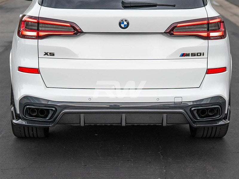 RW Carbon BMW G05 X5 DTM Style Carbon Fiber Diffuser-Exterior-Silicon Valley Bimmer