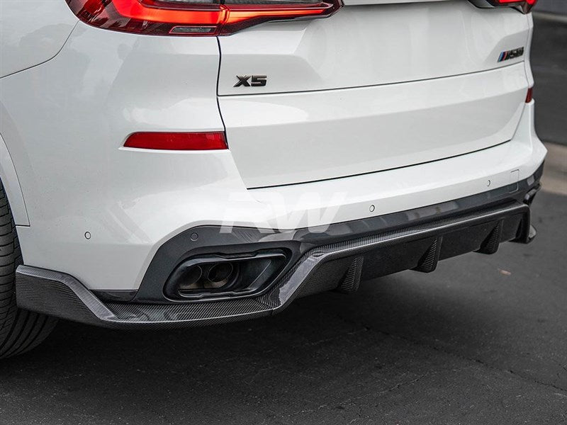 RW Carbon BMW G05 X5 DTM Style Carbon Fiber Diffuser-Exterior-Silicon Valley Bimmer
