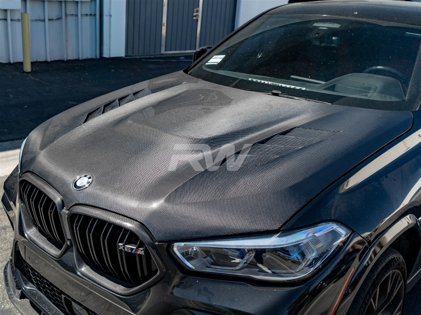 RW Carbon BMW G05 X5 F95 X5M Carbon Fiber Hood-Exterior-Silicon Valley Bimmer