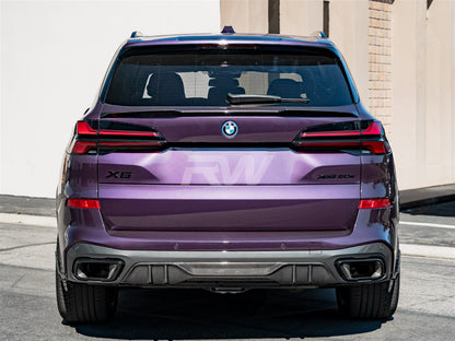 RW Carbon BMW G05 X5 F95 X5M DTM CF Mid Spoiler-Exterior-Silicon Valley Bimmer