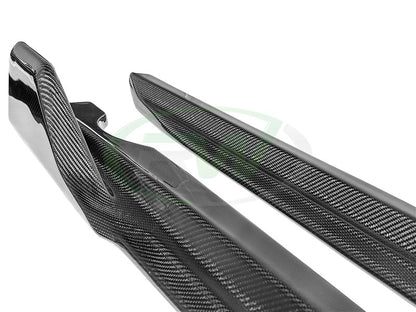 RW Carbon BMW G05 X5 F95 X5M DTM CF Side Skirt Extensions-Exterior-Silicon Valley Bimmer