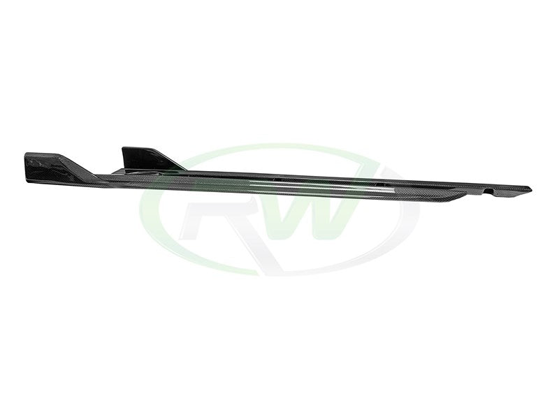 RW Carbon BMW G05 X5 F95 X5M DTM CF Side Skirt Extensions-Exterior-Silicon Valley Bimmer
