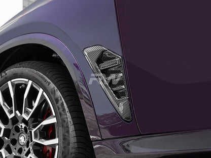 RW Carbon BMW G05 X5 F95 X5M LCI Carbon Fiber Fender Trims-Exterior-Silicon Valley Bimmer