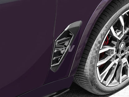 RW Carbon BMW G05 X5 F95 X5M LCI Carbon Fiber Fender Trims-Exterior-Silicon Valley Bimmer