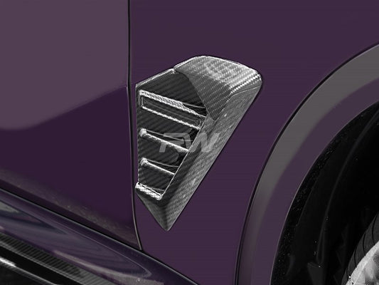 RW Carbon BMW G05 X5 F95 X5M LCI Carbon Fiber Fender Trims-Exterior-Silicon Valley Bimmer