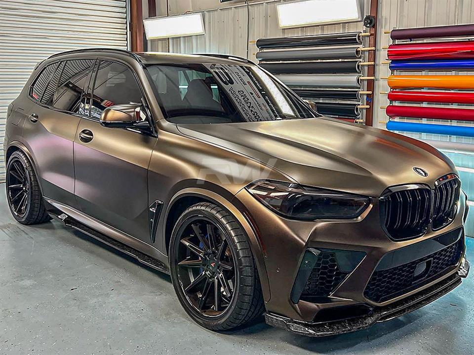 RW Carbon BMW G05 X5 F95 X5M Man Style CF Side Skirt Extensions-Exterior-Silicon Valley Bimmer