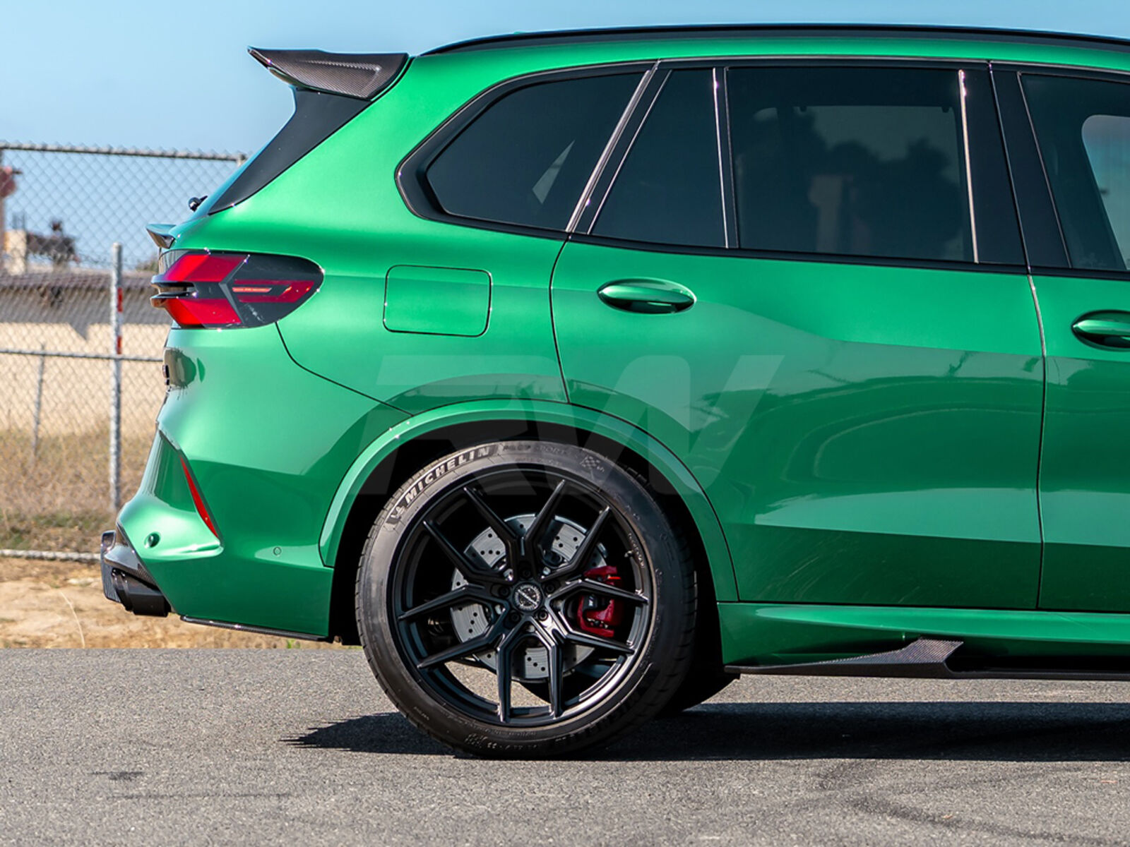 RW Carbon BMW G05 X5 F95 X5M Man Style CF Side Skirt Extensions-Exterior-Silicon Valley Bimmer