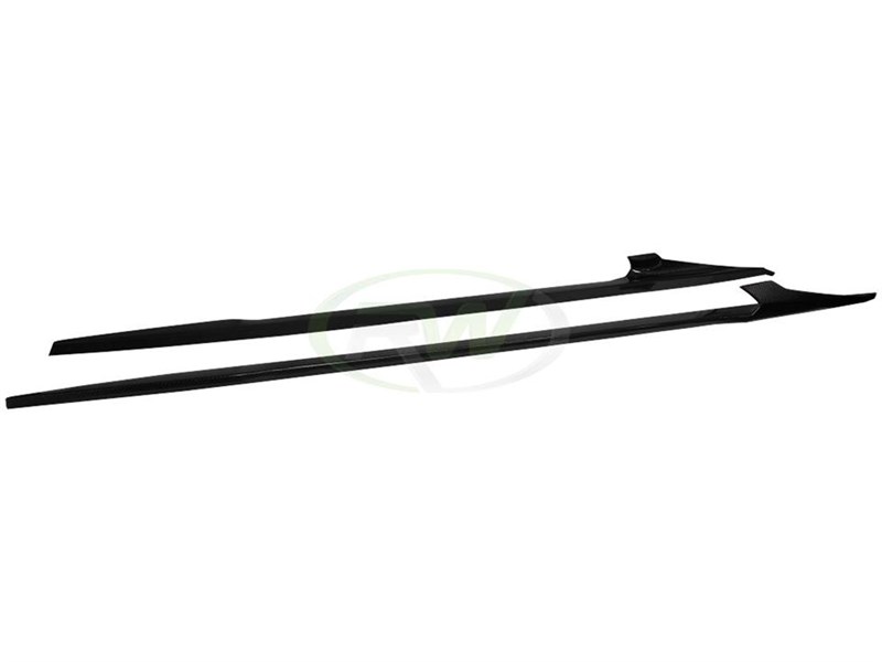 RW Carbon BMW G05 X5 F95 X5M Man Style CF Side Skirt Extensions-Exterior-Silicon Valley Bimmer