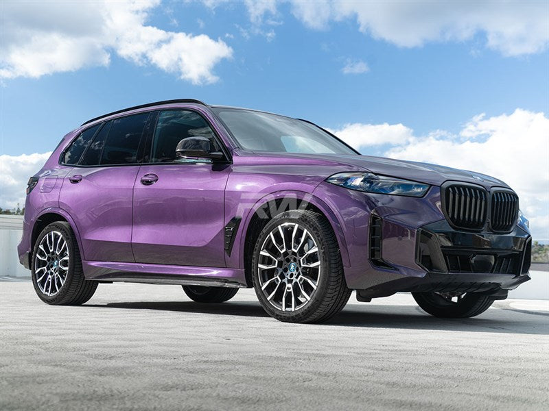 RW Carbon BMW G05 X5 / F95 X5M RWS CF Side Skirt Extensions-Exterior-Silicon Valley Bimmer