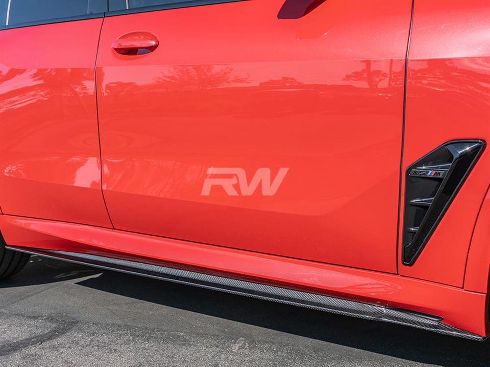 RW Carbon BMW G05 X5 / F95 X5M RWS CF Side Skirt Extensions-Exterior-Silicon Valley Bimmer