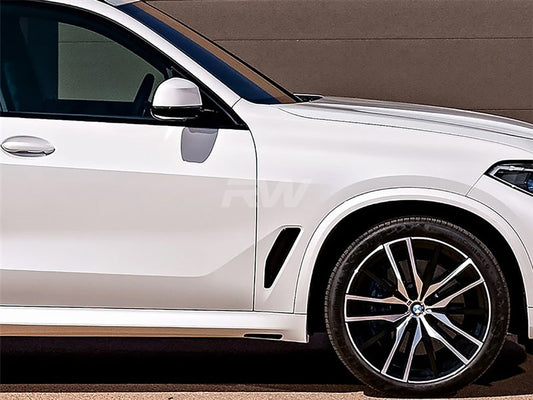 RW Carbon BMW G05 X5 Gloss Black Fender Trims-Exterior-Silicon Valley Bimmer