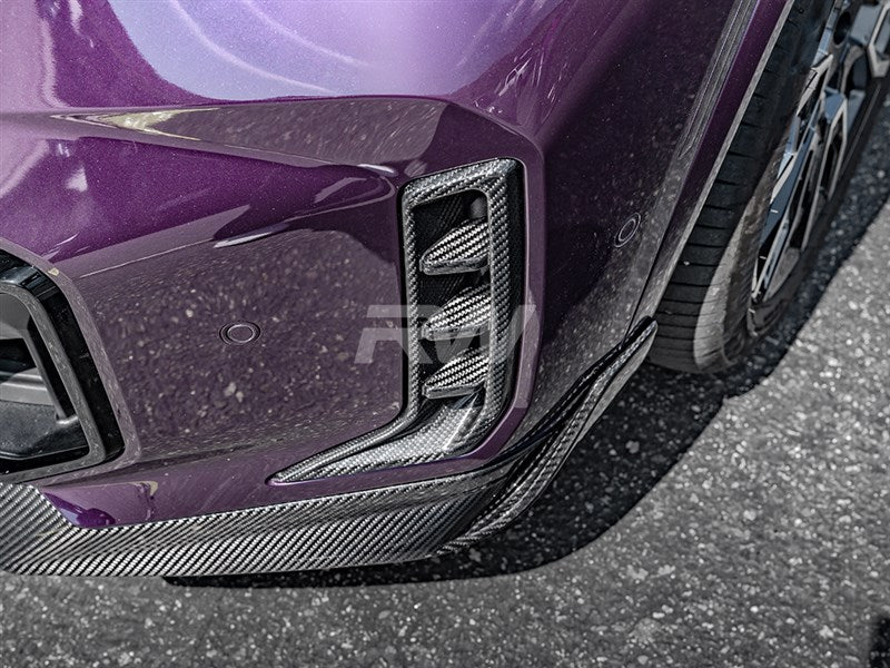 RW Carbon BMW G05 X5 LCI Carbon Fiber Front Vent Trims-Exterior-Silicon Valley Bimmer