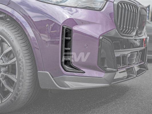 RW Carbon BMW G05 X5 LCI Carbon Fiber Front Vent Trims-Exterior-Silicon Valley Bimmer