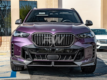RW Carbon BMW G05 X5 LCI Carbon Fiber Grille Surrounds-Exterior-Silicon Valley Bimmer