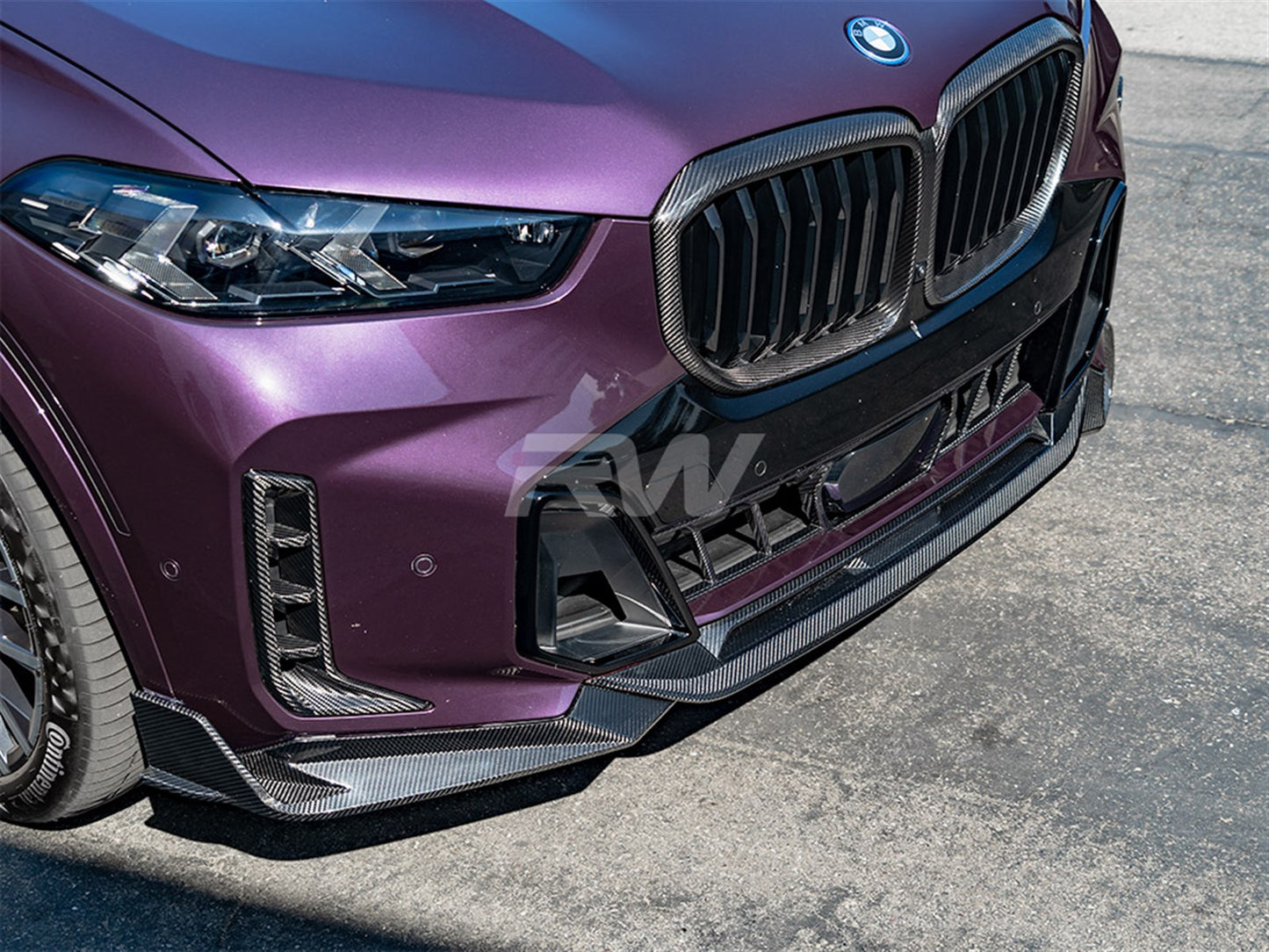 RW Carbon BMW G05 X5 LCI DTM Carbon Fiber Front Lip-Exterior-Silicon Valley Bimmer