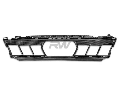 RW Carbon BMW G05 X5 LCI OEM Style CF Center Bumper Trim-Exterior-Silicon Valley Bimmer