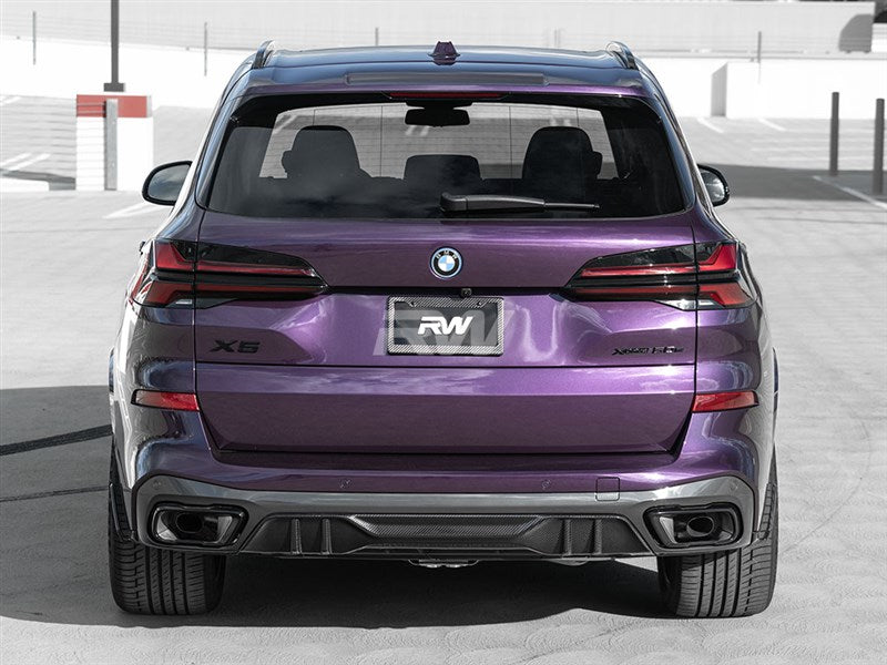 RW Carbon BMW G05 X5 Performance Style CF Rear Diffuser-Exterior-Silicon Valley Bimmer