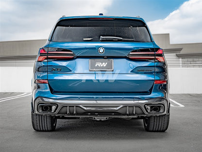 RW Carbon BMW G05 X5 Performance Style CF Rear Diffuser-Exterior-Silicon Valley Bimmer