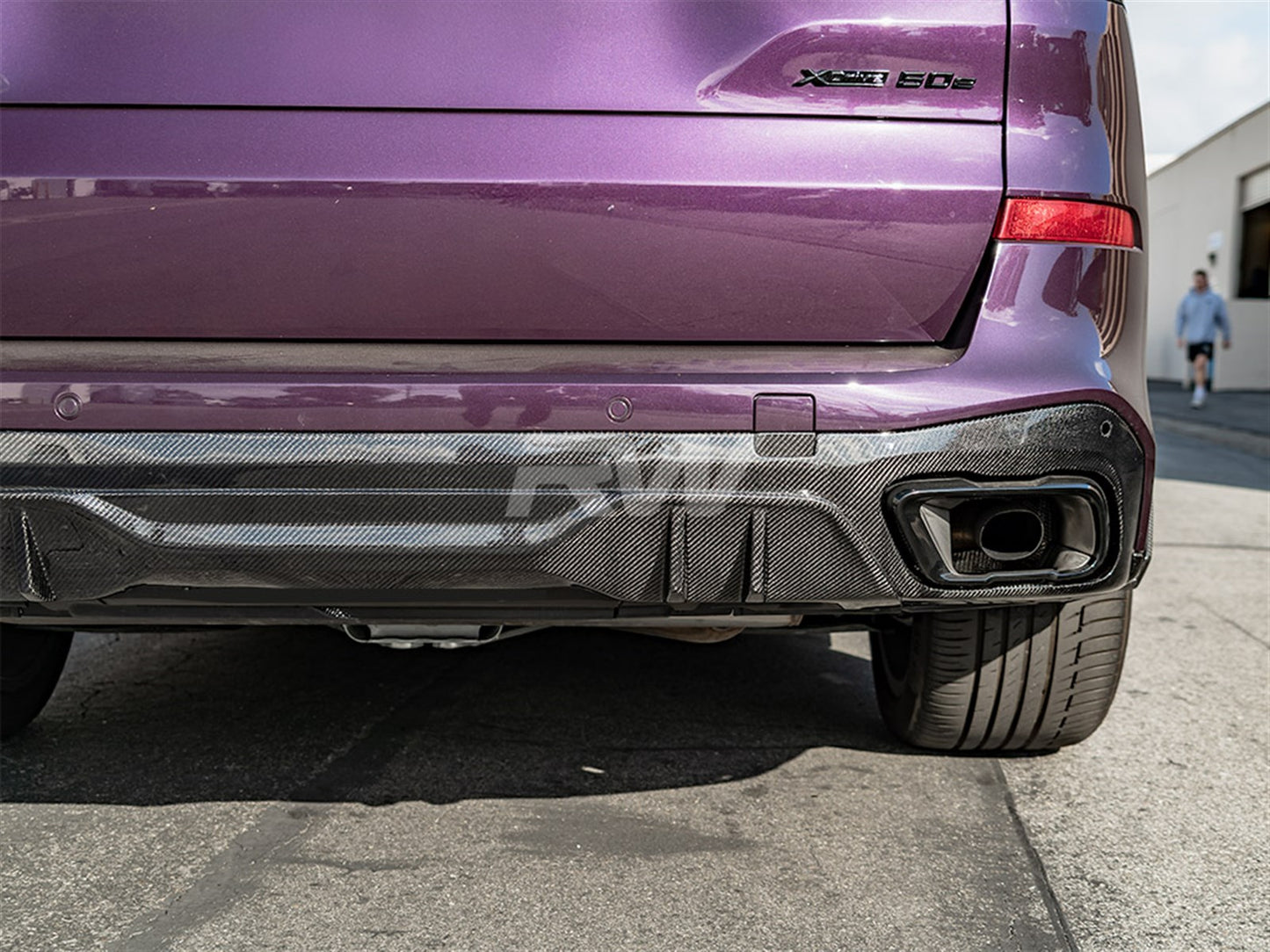 RW Carbon BMW G05 X5 RWS Carbon Fiber Rear Diffuser-Exterior-Silicon Valley Bimmer