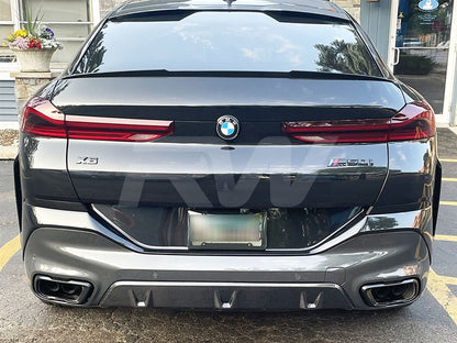 RW Carbon BMW G06 X6 Carbon Fiber Diffuser-Exterior-Silicon Valley Bimmer