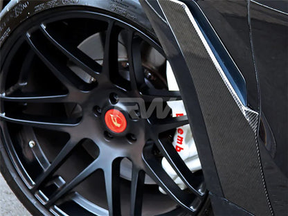 RW Carbon BMW G06 X6 Carbon Fiber Fender Trims-Exterior-Silicon Valley Bimmer