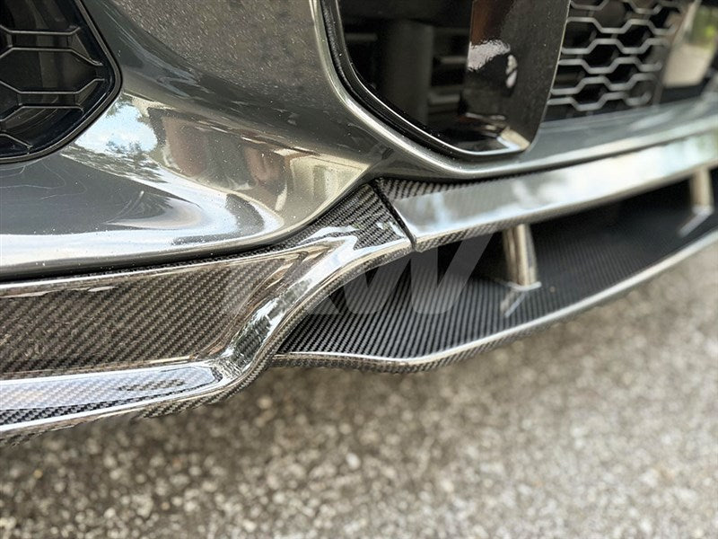 RW Carbon BMW G06 X6 Carbon Fiber Front Lip Spoiler-Exterior-Silicon Valley Bimmer