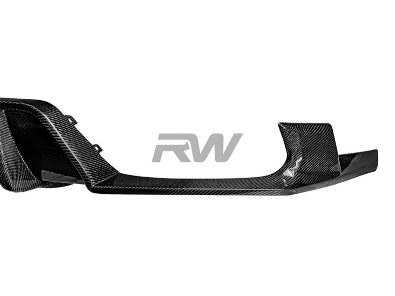 RW Carbon BMW G06 X6 DTM Carbon Fiber Diffuser-Exterior-Silicon Valley Bimmer