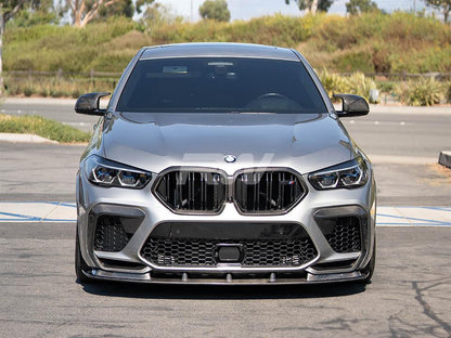 RW Carbon BMW G06 X6 F96 X6M CF Grille Surrounds-Exterior-Silicon Valley Bimmer