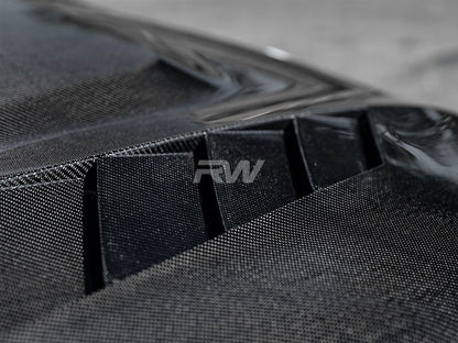 RW Carbon BMW G06 X6 F96 X6M Carbon Fiber Hood-Exterior-Silicon Valley Bimmer