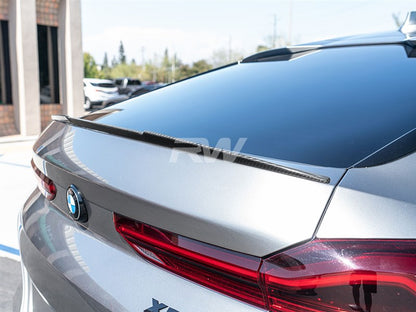 RW Carbon BMW G06 X6 F96 X6M M Style CF Trunk Spoiler-Exterior-Silicon Valley Bimmer