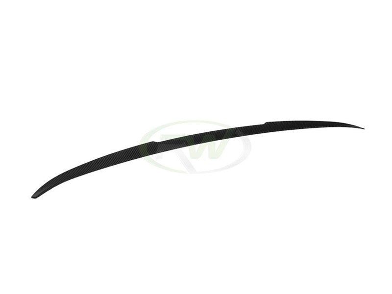 RW Carbon BMW G06 X6 F96 X6M M Style CF Trunk Spoiler-Exterior-Silicon Valley Bimmer