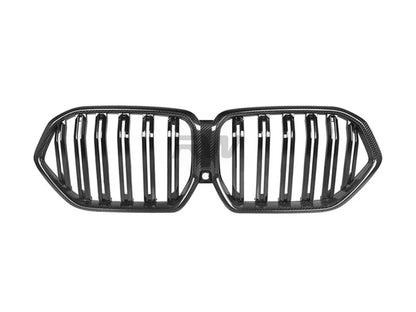 RW Carbon BMW G06 X6 LCI Dual-Slat Carbon Fiber Grille-Exterior-Silicon Valley Bimmer