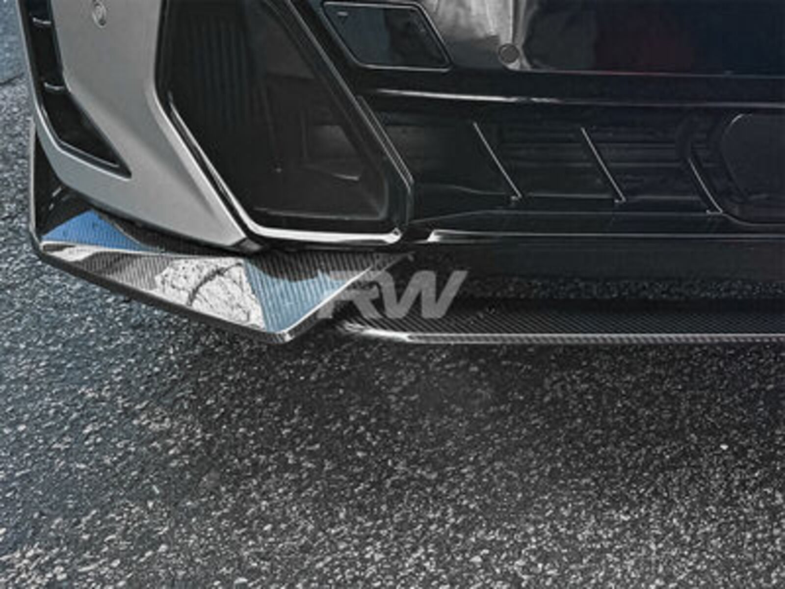 RW Carbon BMW G06 X6 LCI Performance Style CF Front Lip-Exterior-Silicon Valley Bimmer