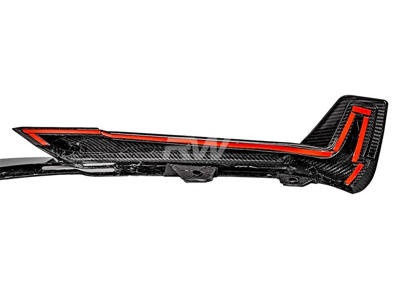 RW Carbon BMW G06 X6 LCI Performance Style CF Front Lip-Exterior-Silicon Valley Bimmer