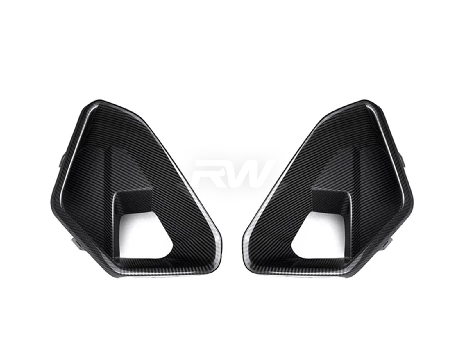 RW Carbon BMW G06 X6 M-Sport LCI CF Front Bumper Air Vents-Exterior-Silicon Valley Bimmer
