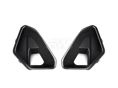 RW Carbon BMW G06 X6 M-Sport LCI CF Front Bumper Air Vents-Exterior-Silicon Valley Bimmer