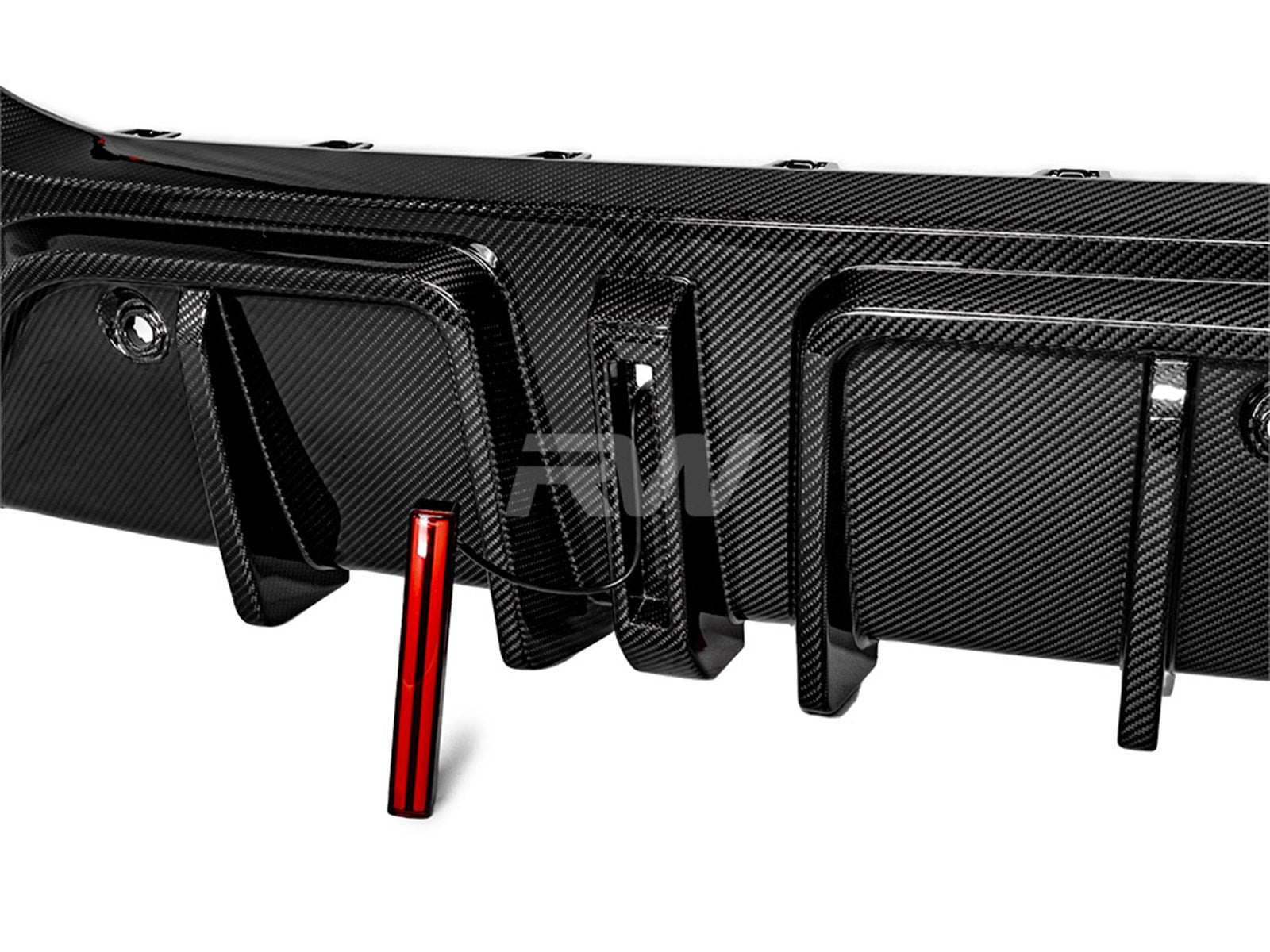 RW Carbon BMW G06 X6 SQ Carbon Fiber Diffuser-Exterior-Silicon Valley Bimmer