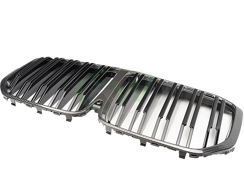 RW Carbon BMW G07 X7 Carbon Fiber Grille Replacement-Exterior-Silicon Valley Bimmer