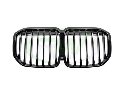 RW Carbon BMW G07 X7 Gloss Black Grilles-Exterior-Silicon Valley Bimmer