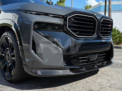 RW Carbon BMW G09 XM 3D Style Carbon Fiber Front Lip-Exterior-Silicon Valley Bimmer