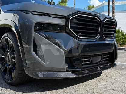RW Carbon BMW G09 XM 3D Style Carbon Fiber Front Lip-Exterior-Silicon Valley Bimmer