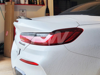 RW Carbon BMW G14 F91 Performance Style CF Trunk Spoiler-Exterior-Silicon Valley Bimmer
