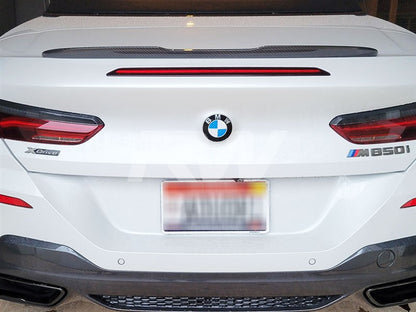RW Carbon BMW G14 F91 Performance Style CF Trunk Spoiler-Exterior-Silicon Valley Bimmer