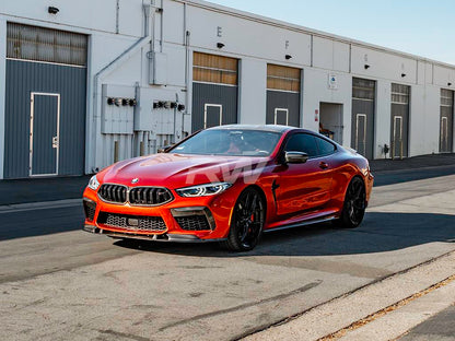 RW Carbon BMW G14 G15 F91 F92 Coupe/Vert Perf Style CF Side Skirts-Exterior-Silicon Valley Bimmer